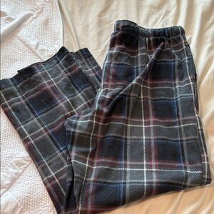 Stafford Plaid Sweatpants - Black, Blue, Red